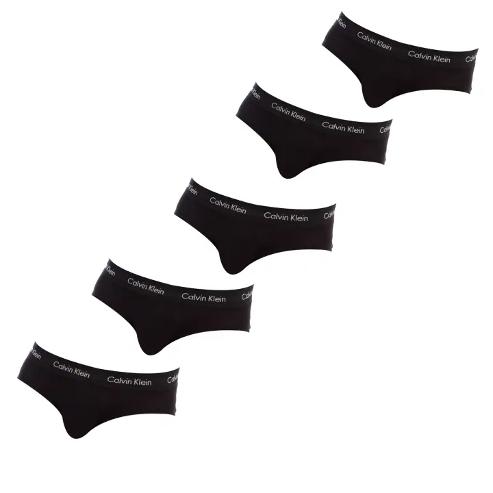 Calvin Klein-Pack 5 Slips Cotton Strecht NB2876A para Hombre - 1