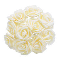 10/20/30Pcs Rosas Artificiales De EPE De 8cm Para Decoración De Boda Fiesta De Casa DIY Suministros De Scrapbook - details 12