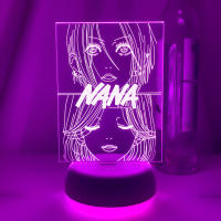 Lámpara De Noche LED 3D Anime Nana Para Decoración De Habitación Infantil Iluminación De Mesa Regalo De Manga Iluminación De Ambiente - details 16