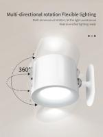 Lámpara Nocturna LED Magnética Recargable Con Control Remoto Y Toque Iluminación De Lectura Para Armario Luz De Pared - details 11
