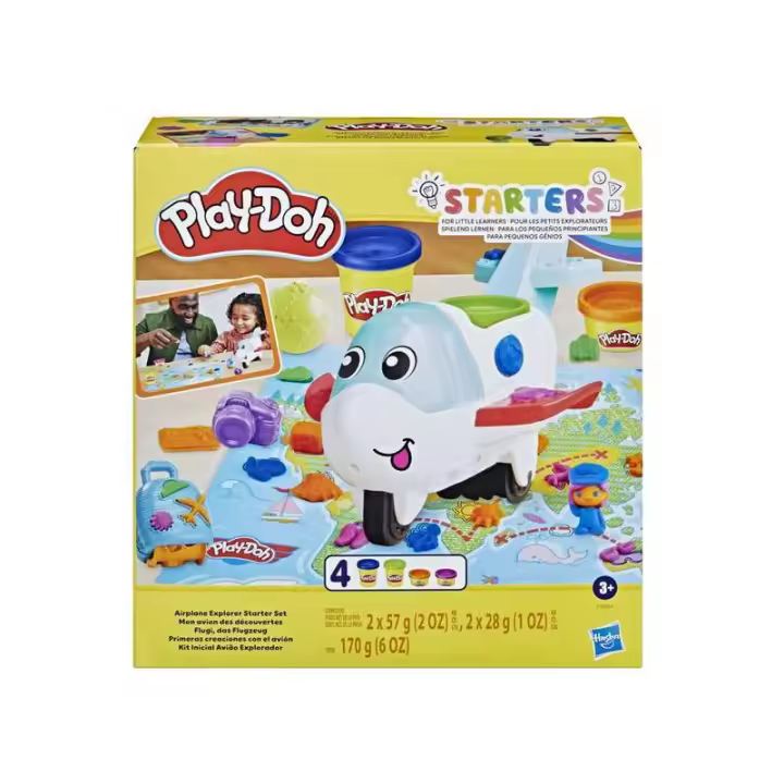 PLAY-DOH  SET DE JUEGO AVIÓN EXPLORADOR DE HASBRO - 1