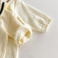 Conjunto De Ropa Para Bebés Niñas Y Niños Navidad Azul Marino Manga Larga Cuello Redondo Tees Pantalones Básicos Algodón Puro 2 Piezas Otoño - details 8