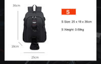 Mochila De Hombros Impermeable Para Fotografía Con Trípode De Video Gran Capacidad Para Cámara DSLR Canon Nikon Sony Pentax Incluye Cubierta De Lluvia - details 4