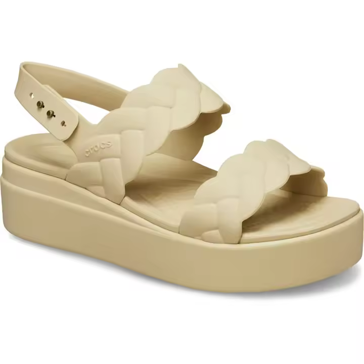 Crocs Sandalias Brooklynoven Upper L Beige - 1
