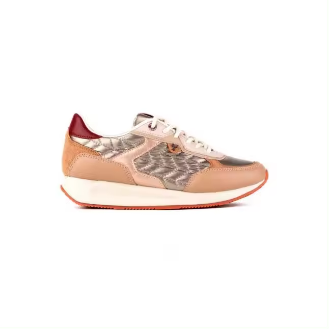 Yumas Zapatilla Minthi Camel Mujer - Deportivas Metalizadas Casual y Urbano - 1