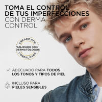 L'ORÉAL Paris | Pack de 2 Men Expert Derma Control S.O.S Pimple Paste Solución Anti-impefecciones con Niacinamida y Ácido Glicólico - details 2