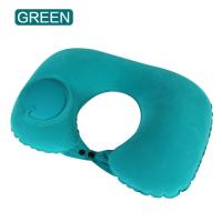 Cojín De Cuello U Inflable Para Avión Y Coche JJYY Viaje Exterior Masaje Almohada De Viaje Material De Fibra De Bambú - details 13