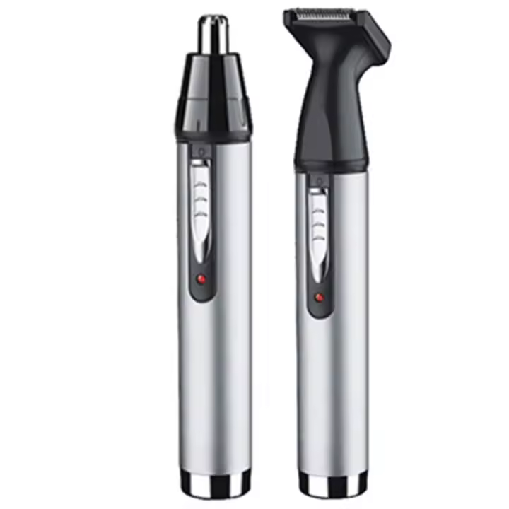 Kit De Aseo Para Hombres Kemei 6650 4en1 Recargable Afeitadora De Nariz Orejas Y Barba Micro Afeitadora De Nariz Y Orejas - 1