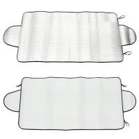 Cubierta De Parabrisas Automática Universal Bloqueador De UV Sombrilla Solar Reflectante Para Ventana Frontal Aluminio Y Tela Cubierta De Nieve Para Coche SUV Camión - details 9