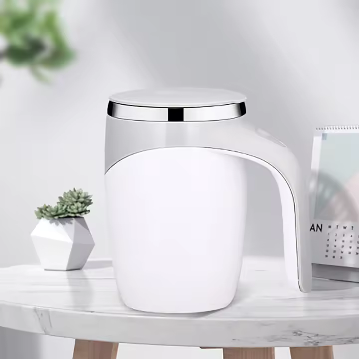 Taza De Café Inteligente Con Remolque Automático Taza De Acero Inoxidable Con Tecnología De Frecuencia Variable Para Mezcla Effortless - 1