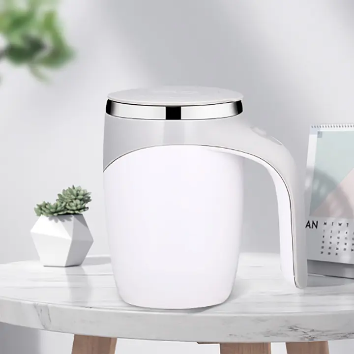 Taza De Café Inteligente Con Remolque Automático Taza De Acero Inoxidable Con Tecnología De Frecuencia Variable Para Mezcla Effortless - 1