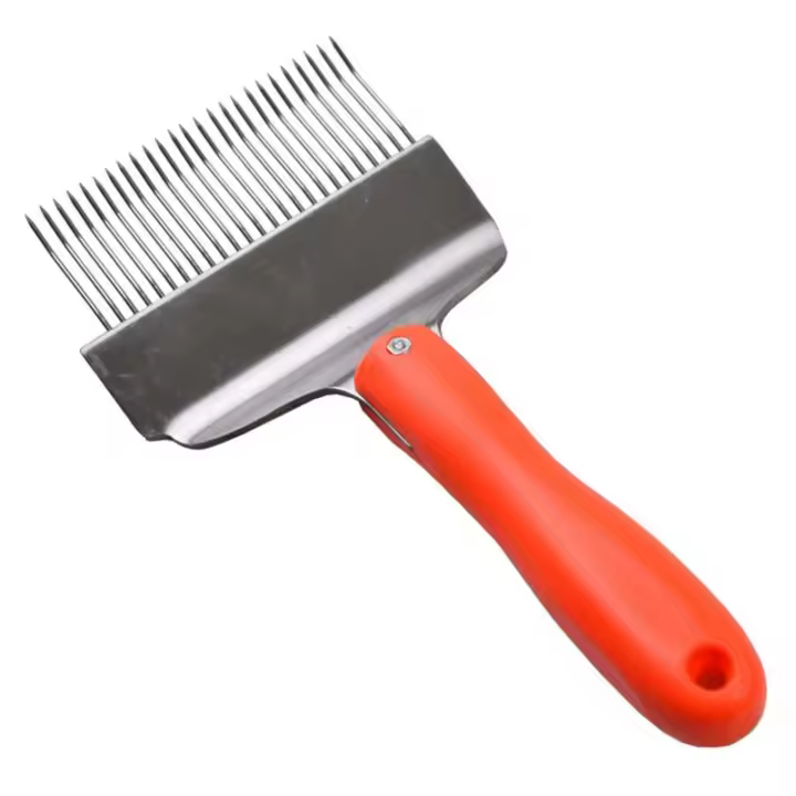 Cuchara De Apicultura De Acero Inoxidable Resistente Para Abrecolonias Y Descompresión De Células De Miel Accesorios De Apicultura - 1