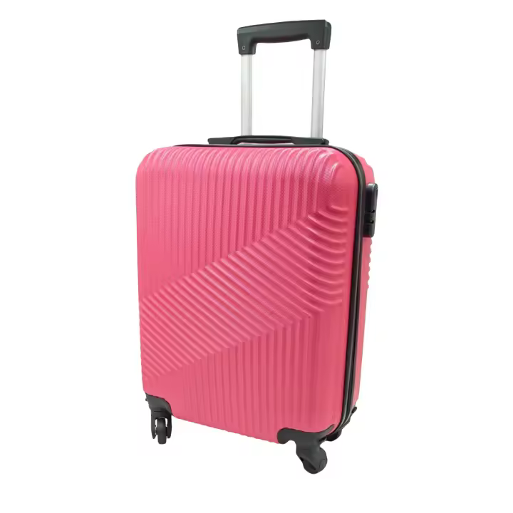22" Maletas de Viaje Rígidas ABS, 50x35x20cm Maletas de Viaje, Ampliable Trolley Cabina Ligero Duradero con 4 Ruedas Dobles Giratorias y Cierre - 1