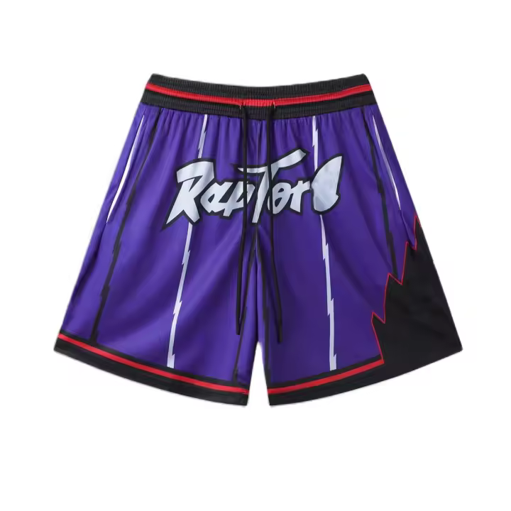 Shorts De Baloncesto De Poliéster Transpirables Y Secado Rápido Shorts Deportivos Duraderos Para Hombres Talla Verdadera - 1