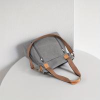 Bolso de hombro de lona para mujer, bandolera multifuncional de gran capacidad, para exteriores, a la moda - details 6