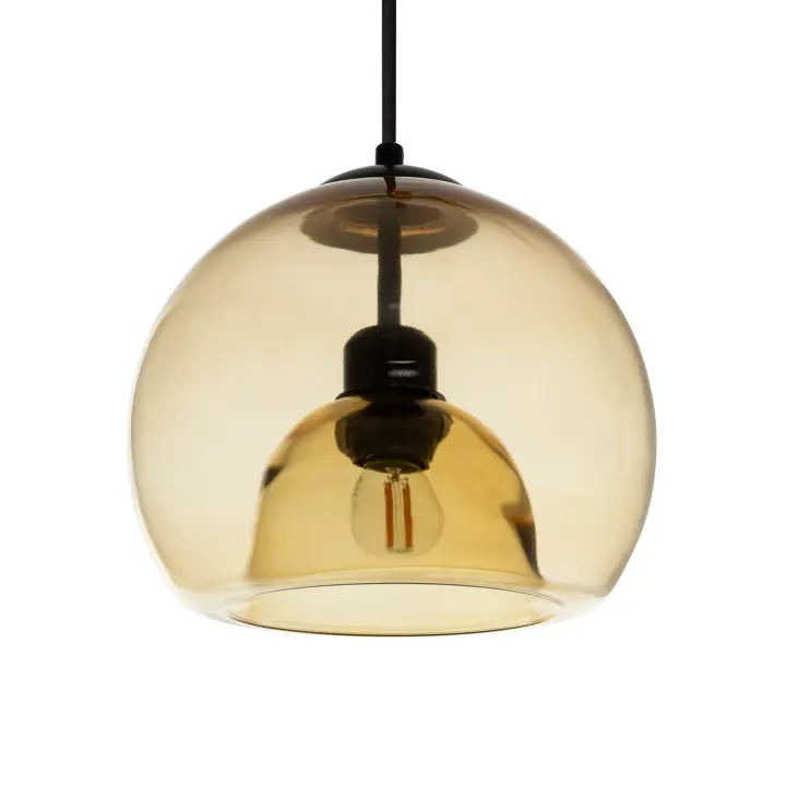 Ledkia Lámpara Colgante Cristal Vaca Diseño Único y Elegante - 1