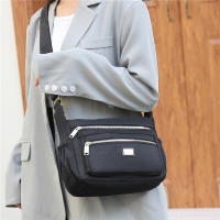 Bolso Cruzado De Mujer En Tela Oxford Simple Bolso De Hombro Multicapa Impermeable Monedero Lady Bolsa De Mano Estilo Fashion - details 4