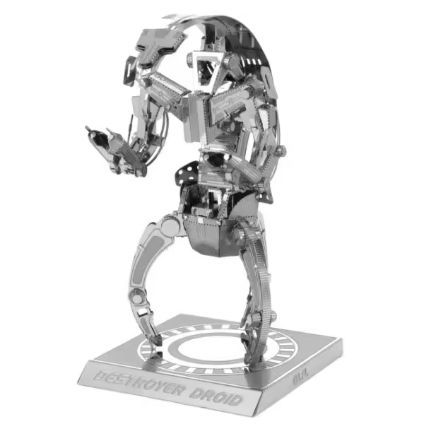 METAL TIERRA STAR WARS Destructor DROID (ASSEMBLED) MODELO 3D - 1