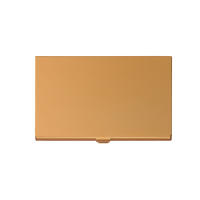 Caja De Metal Para Tarjetas De Negocio Creativa De Aleación De Aluminio Portaidentificación Y Monedas Unisex Colorido - details 9