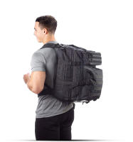 Mochila táctica de viaje para hombre, bolsa de gran capacidad, impermeable, para deportes al aire libre, multifuncional, 50L - details 22