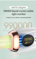 Epilador Láser Para Eliminación De Pelo 999999 Flashes Para Mujeres Y Hombres Eliminación De Pelo Corporal Piernas Axilas Bikini Facial Sin Dolor Depilador Láser Permanente - details 9