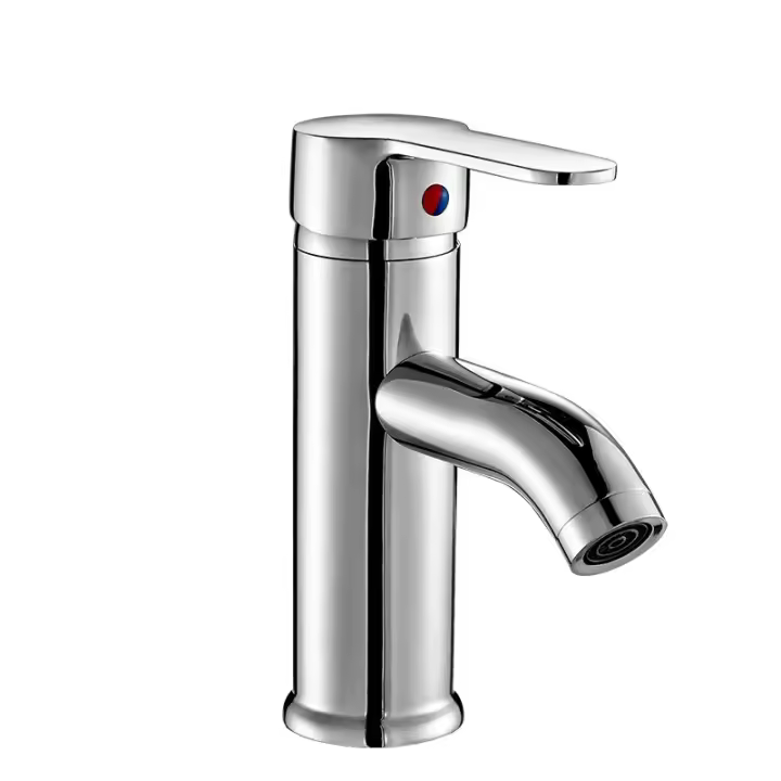 Grifo de baño, grifo de lavabo blanco, grifo de alta calidad, grifo de baño, resistente al desgaste - 1