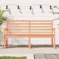 vidaXL Banco de jardín madera maciza de pino 159,5x48x91,5 cm en color Pino natural/Pino negro/Pino gris y más - details 5