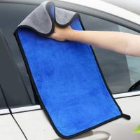 Toalla De Limpieza De Microfibra Para Lavado De Coche Doble Capa Suave Y Gruesa Toalla De Secado Para Cuerpo Del Coche Tamaño 30/40/60cm - details 5