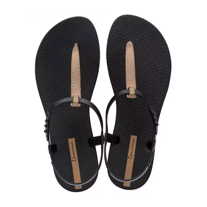 Chanclas Tobilleras marca Ipanema modelo 83666-Bc755 para calzado mujer en color negro - 1