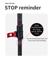 Naturehike Pares De Poles De Trecking De Fibra De Carbono Collapsible Telescópicas Pesas Ligera Para Caminar Senderismo Escalada - details 14
