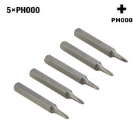 Juego De 5 Piezas De Puntas De Destornillador Hexagonales PH0000 PH000 PH00 PH0 PH1 PH2 Magnéticas De 4x28mm Para Soldadura Y Reparación - details 3