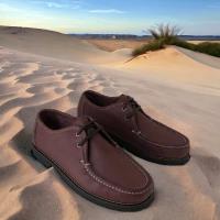 Zapato Comanche Sakut en Piel Engrasada con Piso Goma Cosido | Accesorios Calzado Hombre - details 0