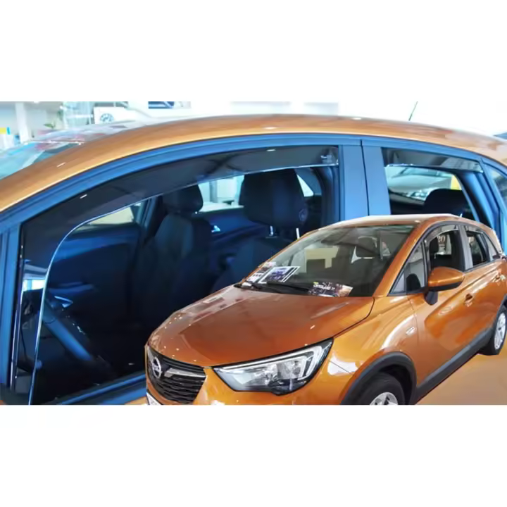 1 Kit Deflectores de aire o derivabrisas delanteros y traseros para OPEL CROSSLAND X desde 2017 - 1