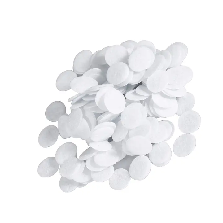 100PCS Filtros De Algodón Para Microdermabrasión 10mm Accesorios Para Vacío Facial Eliminación De Quistes Y Cuidado De La Piel - 1