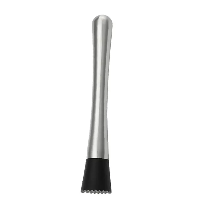 Muddler De Acero Inoxidable 8" Para Cócteles Herramienta De Barra Eco-amigable Mixer De Frutas Y Hielo Para Bebidas DIY - 1
