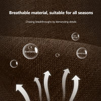 Funda De Asiento De Coche Universal De Lino Cómoda Y Transpirable Protector Mat Para Todas Las Estaciones Accesorios De Interior Del Auto - details 5