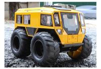 Modelo De Coche Todoterreno Ruso Sherp 1/24 Con Sonido Luz Puertas Abiertas Absorción De Choque Regalo Para Niños Metal No Batería - details 17