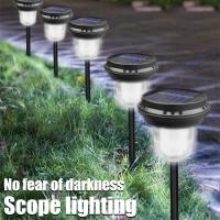Luces Solares Para Jardín Impermeables Iluminación De Paisaje Para Vía Larga Y Jardín Decoración De Jardín Con Lámpara De Pared Solar Recargable LED Moderna - details 5