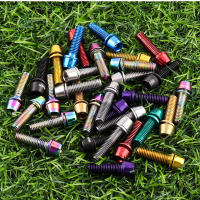 Juego De 6 Tornillos De Manillar Para Bicicleta De Carretera M5x17mm Acero Inoxidable Piezas De Repuesto Para Manillar - details 6