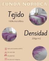 Novotextil - Juego de Funda Nórdica para CAMA de 135X190/200. Sábana bajera, funda de almohada y funda de edredón. Conjunto de microfibra de poliéster para invierno. - details 0