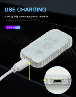 Luz De Interior Para Coche Portátil Con Sensor De Toque De Dedo Mini Lámpara LED De Lectura Luz De Ambiente Magnética USB Universal 7 Colores - details 3