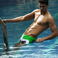 Shorts De Baño Para Hombres Con Bolsillo Traje Deportivo Sexy Moda De Verano Bikini De Natación Trunks De Playa De Alta Calidad - details 13