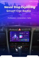 Junsun Radio Coche para Audi A6 C5 1997 1998 1999 2000 2001 2002 2003 2004 S6 RS6 AI Voice 2 din Pantalla Coche Android Auto Multimedia Navegación GPS Auto radio - details 1
