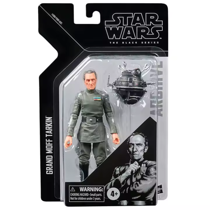 Star Wars Una Nueva Esperanza Gran Moff Tarkin Archivo Figura De La Serie Negra - 1