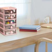 Caja de almacenamiento de conejito que ahorra espacio, caja de almacenamiento multifuncional con patrón de conejito adecuada para ordenar dormitorios de estudiantes - details 0