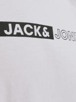 Jack & Jones Hombre Pack 2 Camisetas De Algodón Mod JJECORP LOGO TEE PLAY en color White y Navy Logo Estampado Moda Casual Informal REF 233999 - details 7