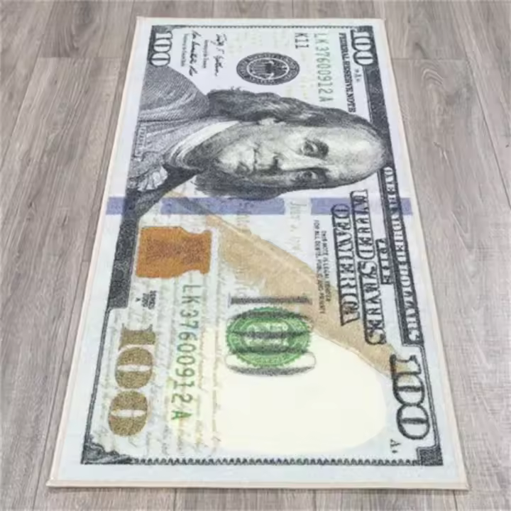 Alfombra Antideslizante De 100 Dólares Para Cocina Y Pasillo Decoración De Hogar Alfombra De Baño Y Lavandería Rugs Boho Moderno - 1