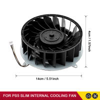 Ventilador De Enfriamiento Interno Para PS5 Slim 19 Hojas Fan G12E12MS1AH-56J14 12V DC1.69A Repuesto Original Para Consola De Sony - details 14