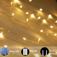 Luces De Cadena LED Para Fiestas Navidad Halloween Pascua San Valentín Eid Sin Baterías Incluidas Varias Longitudes Disponibles - details 3