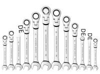 Llave De Eje Pivote Flexible 1 Pieza Herramienta De Mano Metrิกa Para Auto Y Reparación Del Hogar Con Cabeza Doble Y Antideslizante - details 0